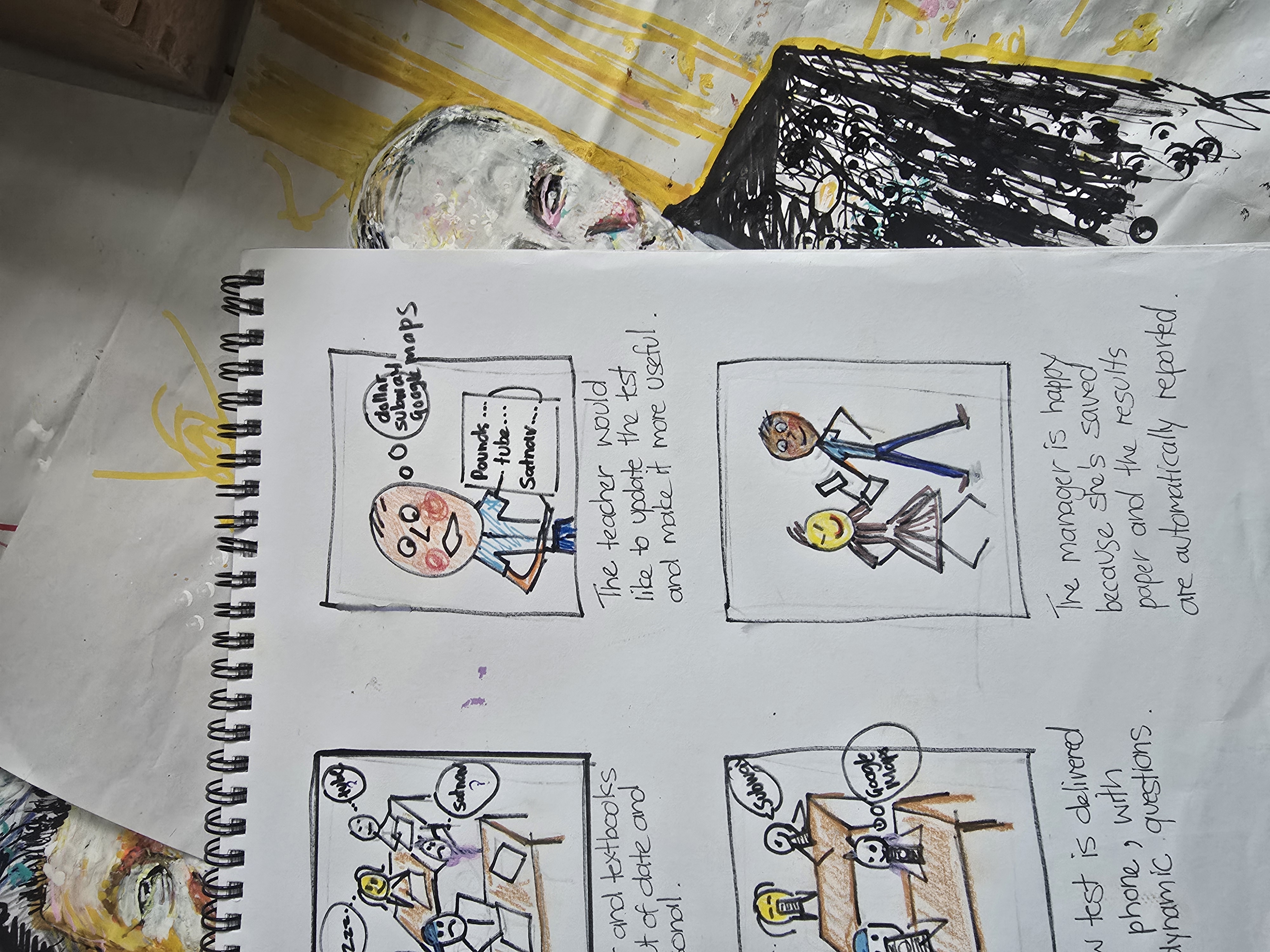 Kashmire carpet makers